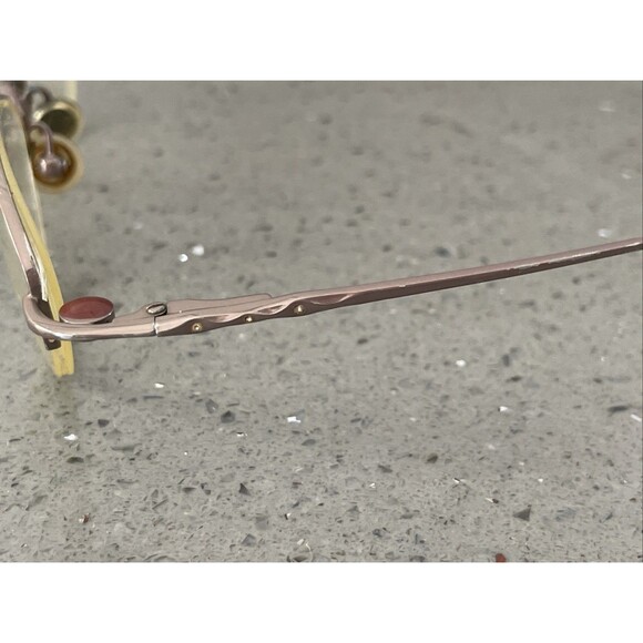 Innovative M/F Technology IMF 475 Brown Metal Eyeglasses FRAMES ONLY 49-18-140 - Picture 4 of 12